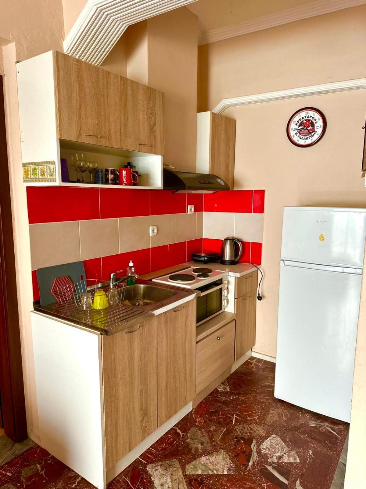 Ammos Apartments Nea Karvali Luaran gambar